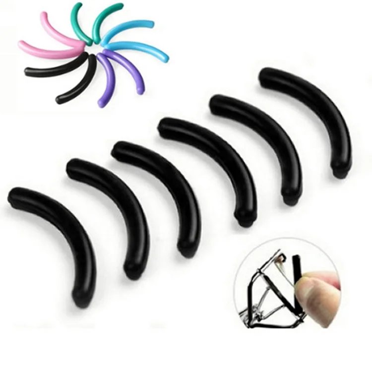 10PCS Eyelash Curler Bands Replacement Eyelash Clis Curler Applicator Tool Eyelash Curler Woman Gummies Makeup Tools JM08-B