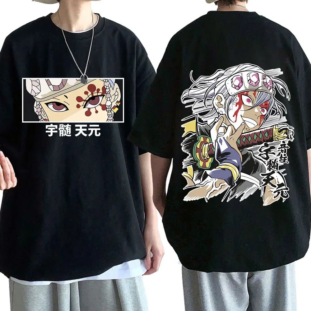 New T-Shirts Cool Uzui Tengen Graphic Printed T-Shirts Unisex Fashion Personality Anime Harajuku T-shirt New T-Shirts Cool Uzui Tengen Graphic Printed T-Shirts Unisex Fashion Personality Anime Harajuku T-shirt