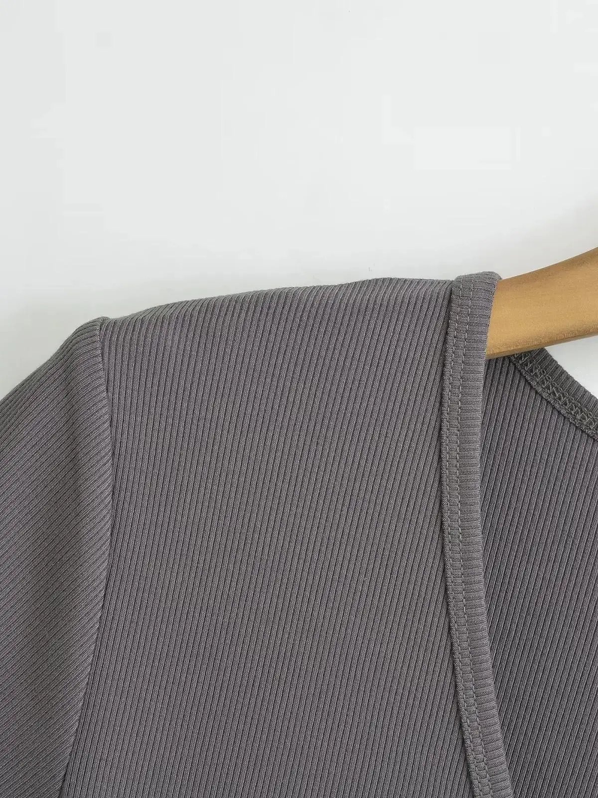 Summer Short Sleeve V-neck Rib Knitted Bodysuits Women Elastic Slim Black White Top Jumpsuits