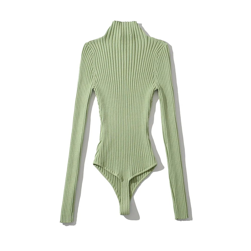 Long sleeve bodysuit fashion sexy lingerie women body knit black bodysuit bodycon body suit ribbed one-pieces sexy tops orange Long sleeve bodysuit fashion sexy lingerie women body knit black bodysuit bodycon body suit ribbed one-pieces sexy tops orange