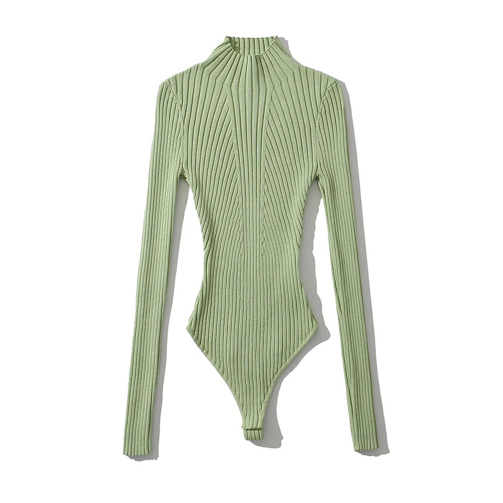 Long sleeve bodysuit fashion sexy lingerie women body knit black bodysuit bodycon body suit ribbed one-pieces sexy tops orange Long sleeve bodysuit fashion sexy lingerie women body knit black bodysuit bodycon body suit ribbed one-pieces sexy tops orange
