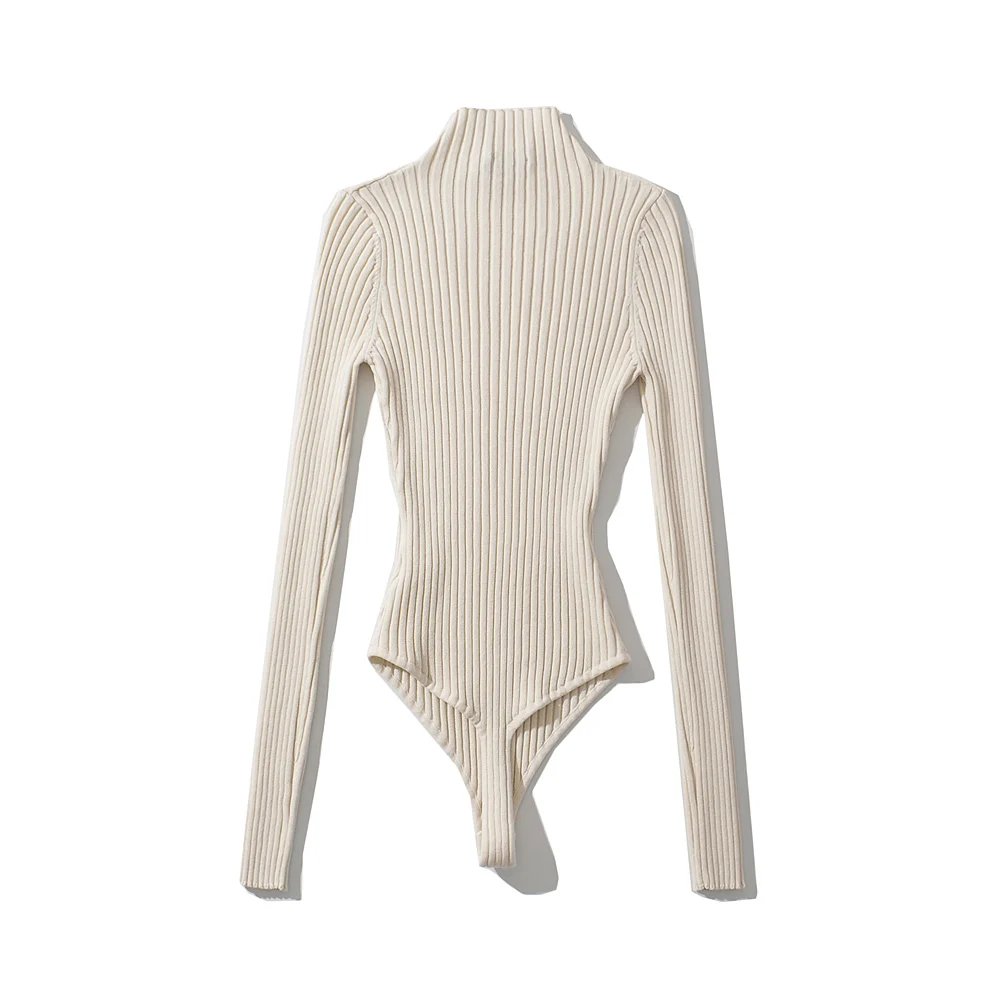 Long sleeve bodysuit fashion sexy lingerie women body knit black bodysuit bodycon body suit ribbed one-pieces sexy tops orange Long sleeve bodysuit fashion sexy lingerie women body knit black bodysuit bodycon body suit ribbed one-pieces sexy tops orange