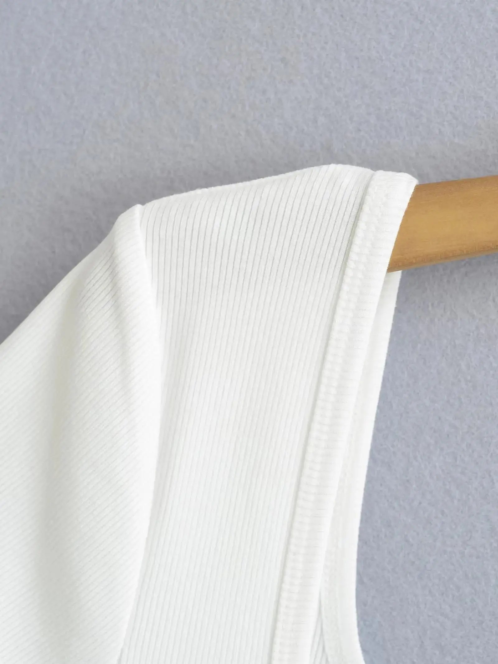 Summer Short Sleeve Square Neck Rib Knitted Bodysuits Women Elastic Slim Black White Top Jumpsuits