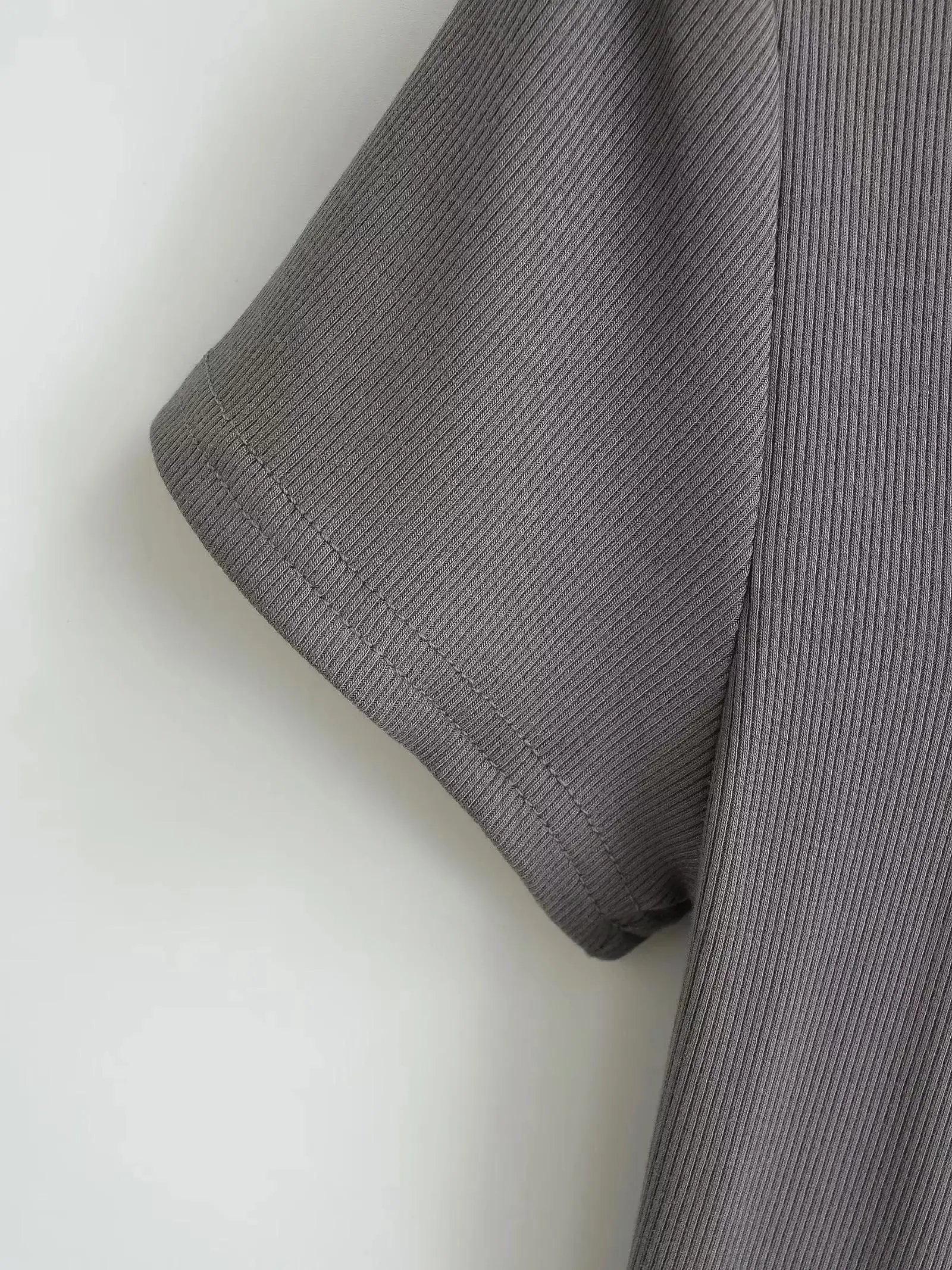 Summer Short Sleeve Square Neck Rib Knitted Bodysuits Women Elastic Slim Black White Top Jumpsuits