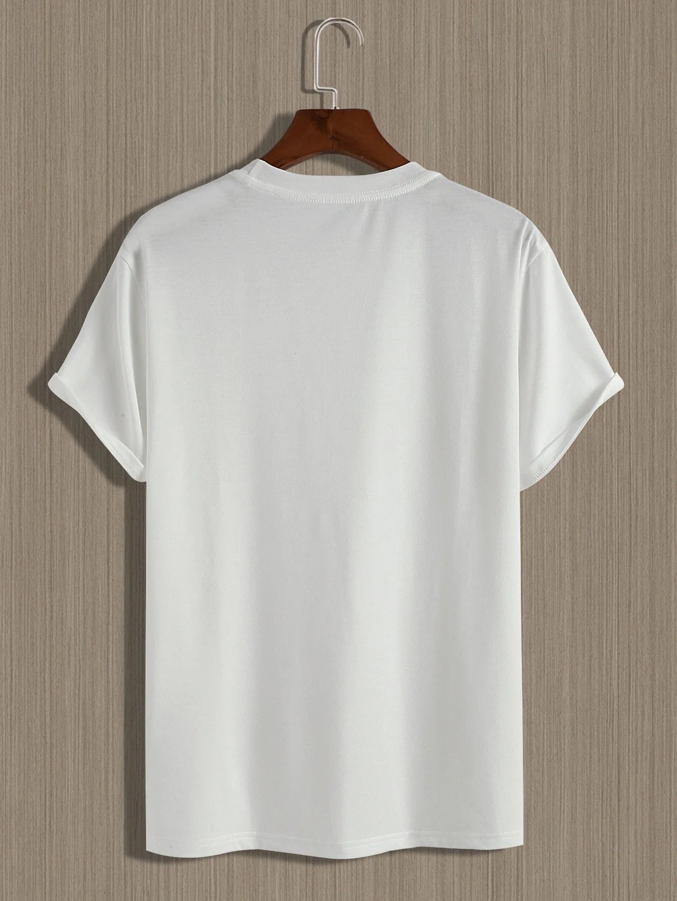 Summer Short-sleeved T-shirt Men's New Short-sleeved Men's Printed Round Neck T-shirt Trend Versatile Casual Tops Men's T-shirt Summer Short-sleeved T-shirt Men's New Short-sleeved Men's Printed Round Neck T-shirt Trend Versatile Casual Tops Men's T-shirt