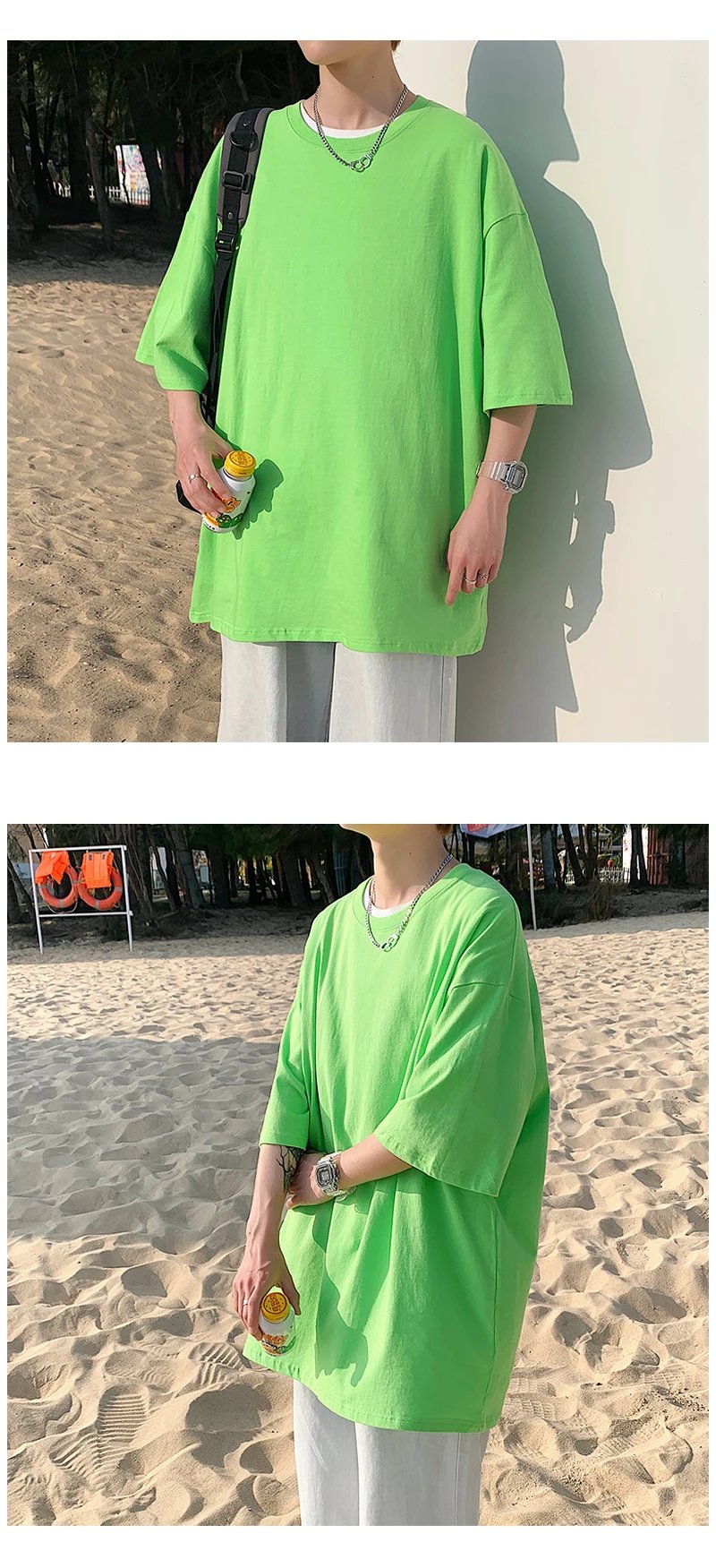 Oversized Summer Short Sleeve Men's T Shirt New Fashion Solid Loose O-Neck T Shirts Mens Cotton Hip Hop Streetwear Top Tees 5XL Oversized Summer Short Sleeve Men's T Shirt New Fashion Solid Loose O-Neck T Shirts Mens Cotton Hip Hop Streetwear Top Tees 5XL