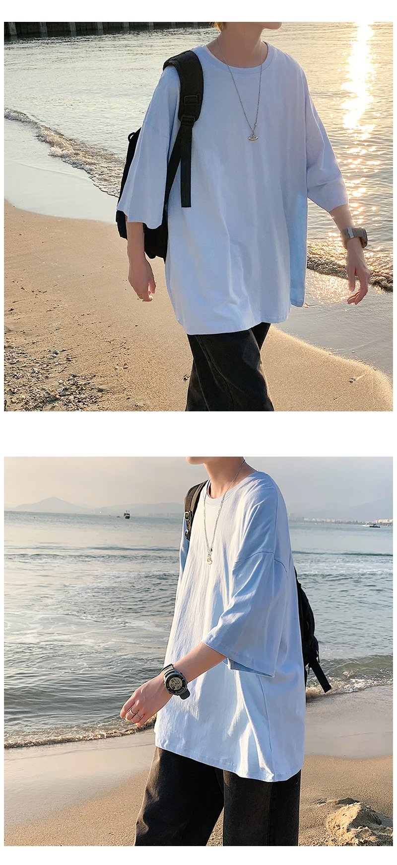 Oversized Summer Short Sleeve Men's T Shirt New Fashion Solid Loose O-Neck T Shirts Mens Cotton Hip Hop Streetwear Top Tees 5XL Oversized Summer Short Sleeve Men's T Shirt New Fashion Solid Loose O-Neck T Shirts Mens Cotton Hip Hop Streetwear Top Tees 5XL