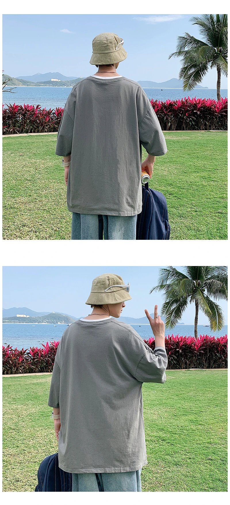 Oversized Summer Short Sleeve Men's T Shirt New Fashion Solid Loose O-Neck T Shirts Mens Cotton Hip Hop Streetwear Top Tees 5XL Oversized Summer Short Sleeve Men's T Shirt New Fashion Solid Loose O-Neck T Shirts Mens Cotton Hip Hop Streetwear Top Tees 5XL