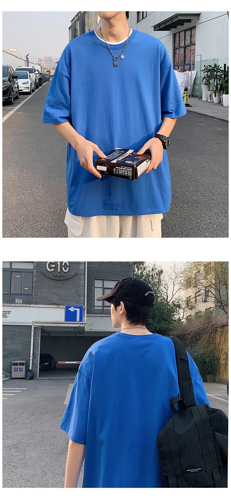 Oversized Summer Short Sleeve Men's T Shirt New Fashion Solid Loose O-Neck T Shirts Mens Cotton Hip Hop Streetwear Top Tees 5XL Oversized Summer Short Sleeve Men's T Shirt New Fashion Solid Loose O-Neck T Shirts Mens Cotton Hip Hop Streetwear Top Tees 5XL