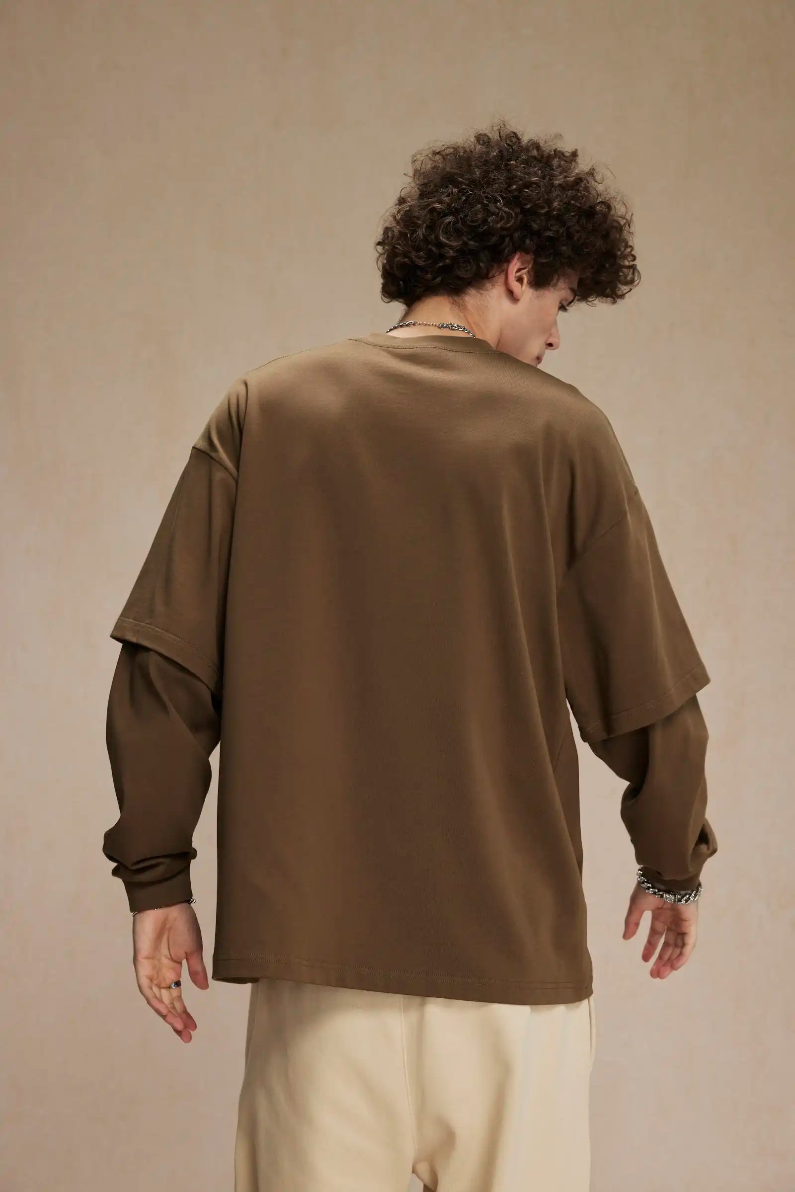 Fake two long-sleeved T-shirts Fake two long-sleeved T-shirts