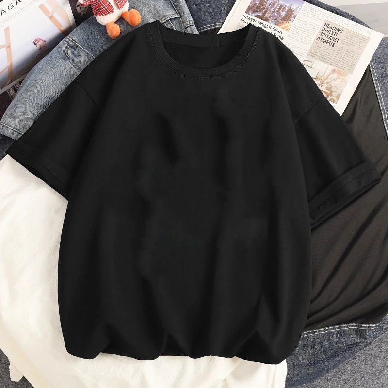 Female T Shirt Retro Short Sleeve T-shirt Men's Loose American T-shirt Oversized T-shirts Print Kawaii Oversized Top Streetwear Female T Shirt Retro Short Sleeve T-shirt Men's Loose American T-shirt Oversized T-shirts Print Kawaii Oversized Top Streetwear