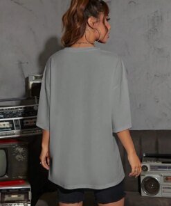 Alternative view of New York Brooklyn 1976 Printing Women T-Shirt Creativity Casual Tee Shirts Street Hip Hop Short Sleeve Basic All-Match Tshirts