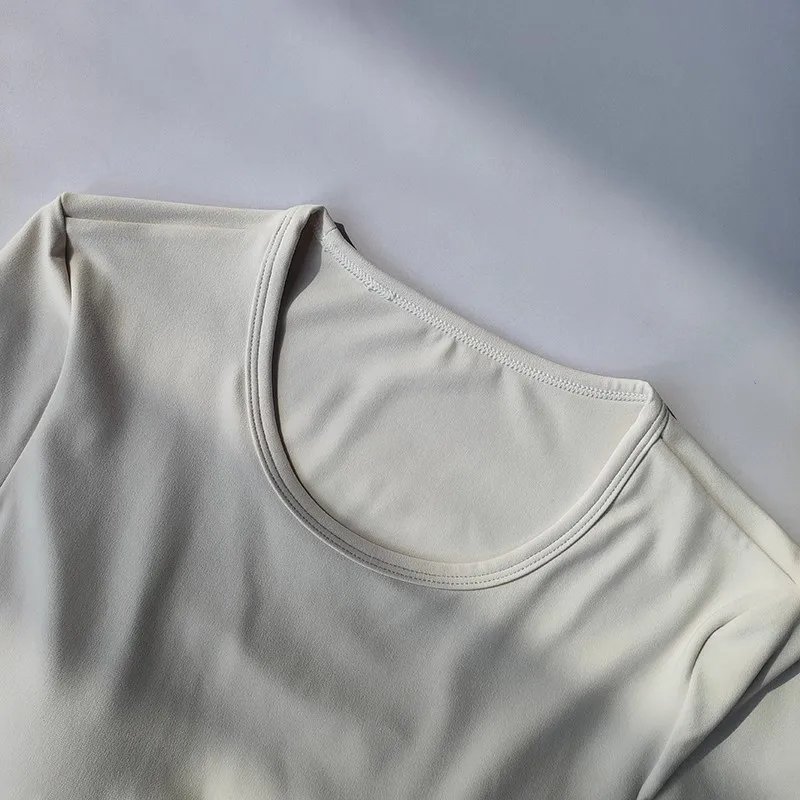 High-end yoga shirt backless hollow sexy with breast pads yoga sports long sleeves T-shirt gym top quick-drying tight fitness cl