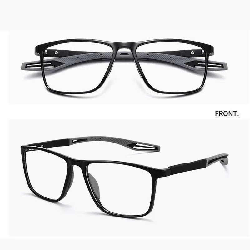 TR90 Sport Reading Glasses Men Ultralight Anti Blue Light Presbyopia Eyeglasses Men's Hyperopia Optical Eyewear Diopters