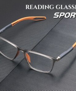 TR90 Sport Reading Glasses Men Ultralight Anti Blue Light Presbyopia Eyeglasses Men's Hyperopia Optical Eyewear Diopters