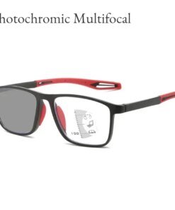Alternative view of Photochromic TR90 Anti-blue Light Multifocal Reading Glasses New Progressive Near Far Eyewear Men Women Sports Eyeglasses