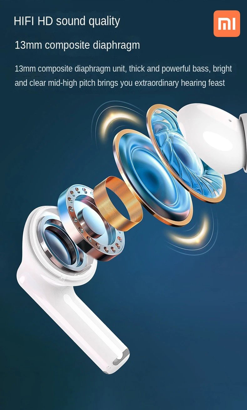 Xiaomi Bluetooth Earphone Wireless Earbuds Bluetooth in-Ear Headsets Wireless Earbuds Wireless Headphones Built-in Mic Xiaomi Bluetooth Earphone Wireless Earbuds Bluetooth in-Ear Headsets Wireless Earbuds Wireless Headphones Built-in Mic