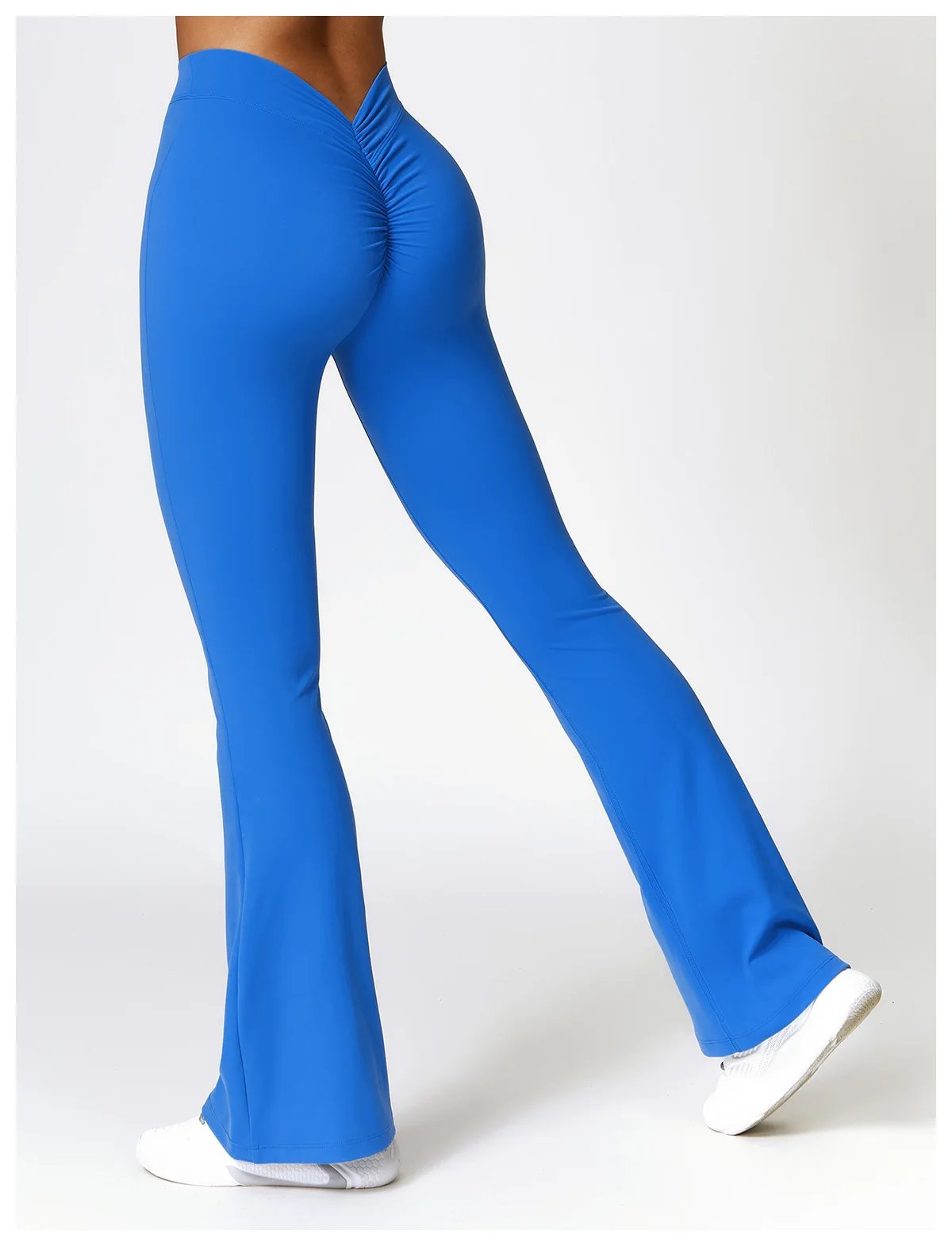 Women Flare Pants Sport Seamless Leggings High Waist Yoga Leggings Gym Workout Fitness Quick Dry Push Up Yoga Pants Female Tight