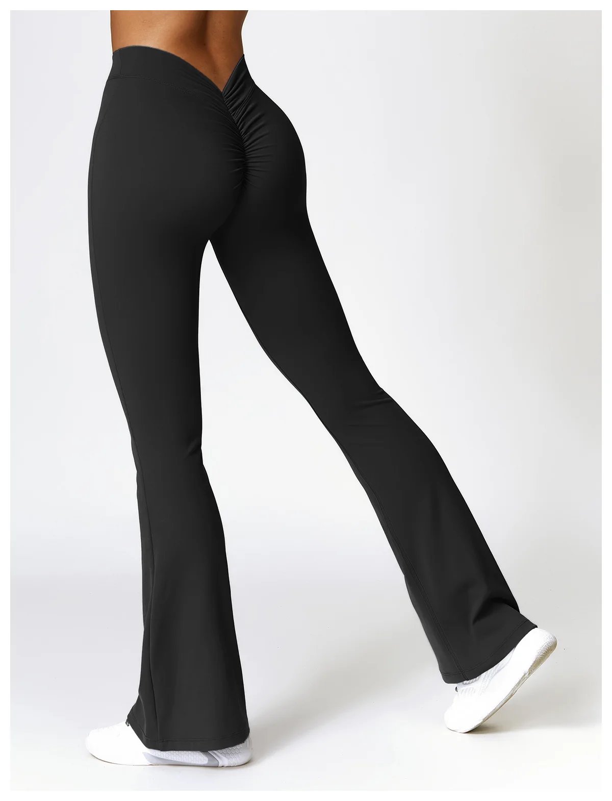 Women Flare Pants Sport Seamless Leggings High Waist Yoga Leggings Gym Workout Fitness Quick Dry Push Up Yoga Pants Female Tight