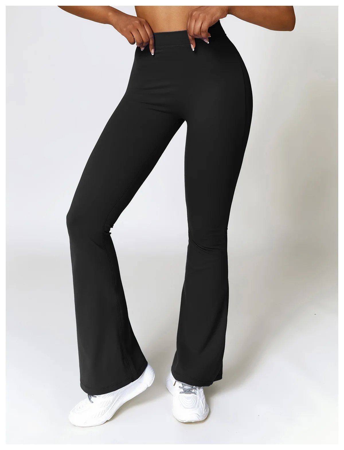 Women Flare Pants Sport Seamless Leggings High Waist Yoga Leggings Gym Workout Fitness Quick Dry Push Up Yoga Pants Female Tight