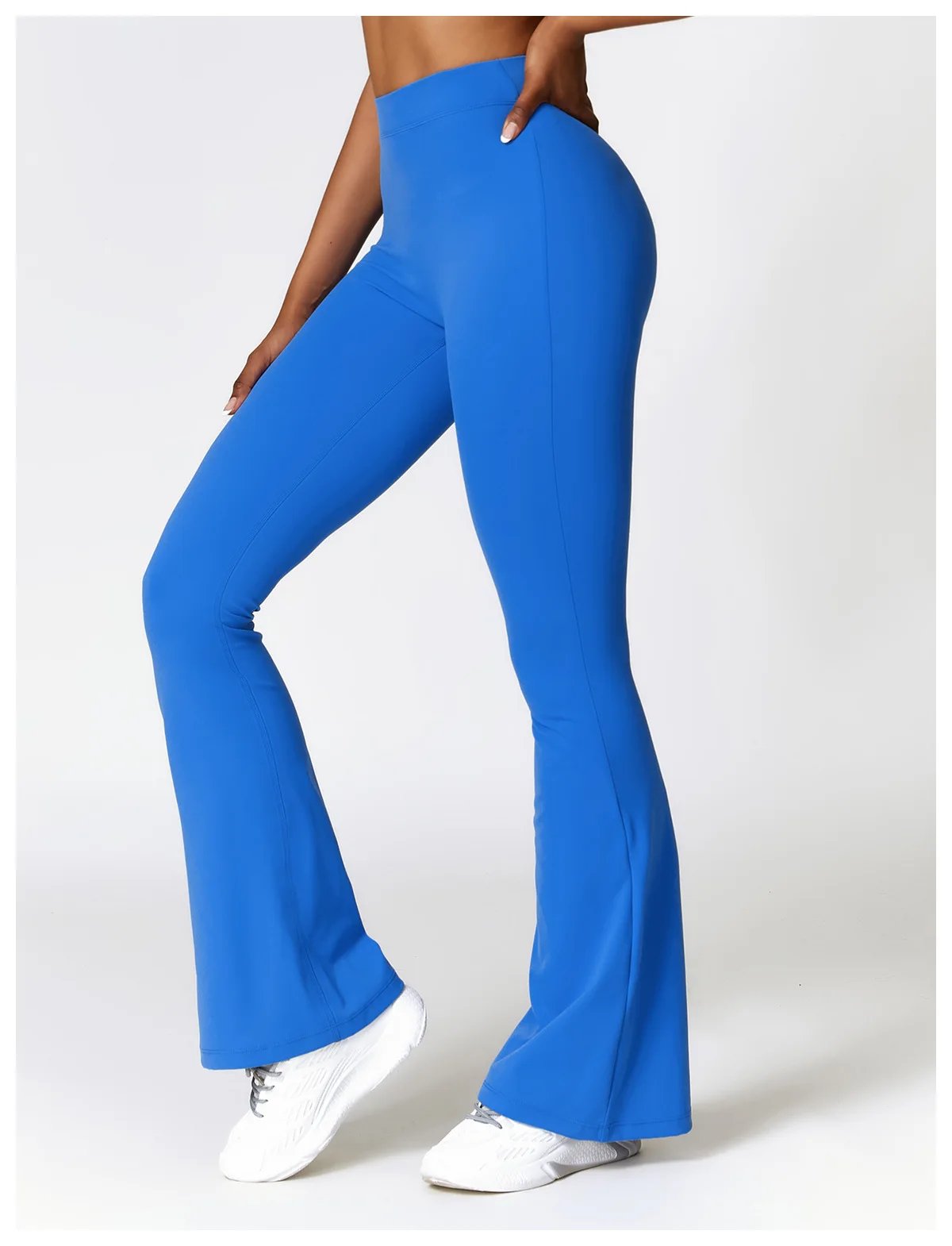 Women Flare Pants Sport Seamless Leggings High Waist Yoga Leggings Gym Workout Fitness Quick Dry Push Up Yoga Pants Female Tight