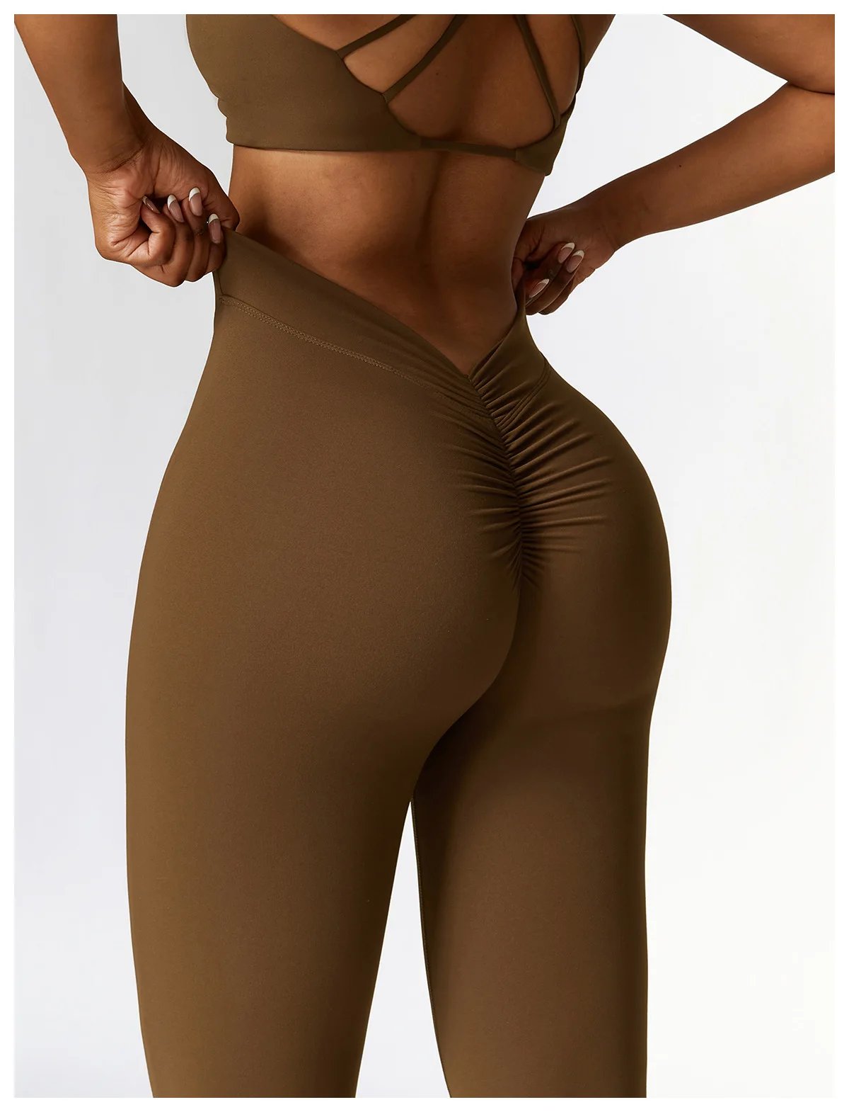 Women Flare Pants Sport Seamless Leggings High Waist Yoga Leggings Gym Workout Fitness Quick Dry Push Up Yoga Pants Female Tight