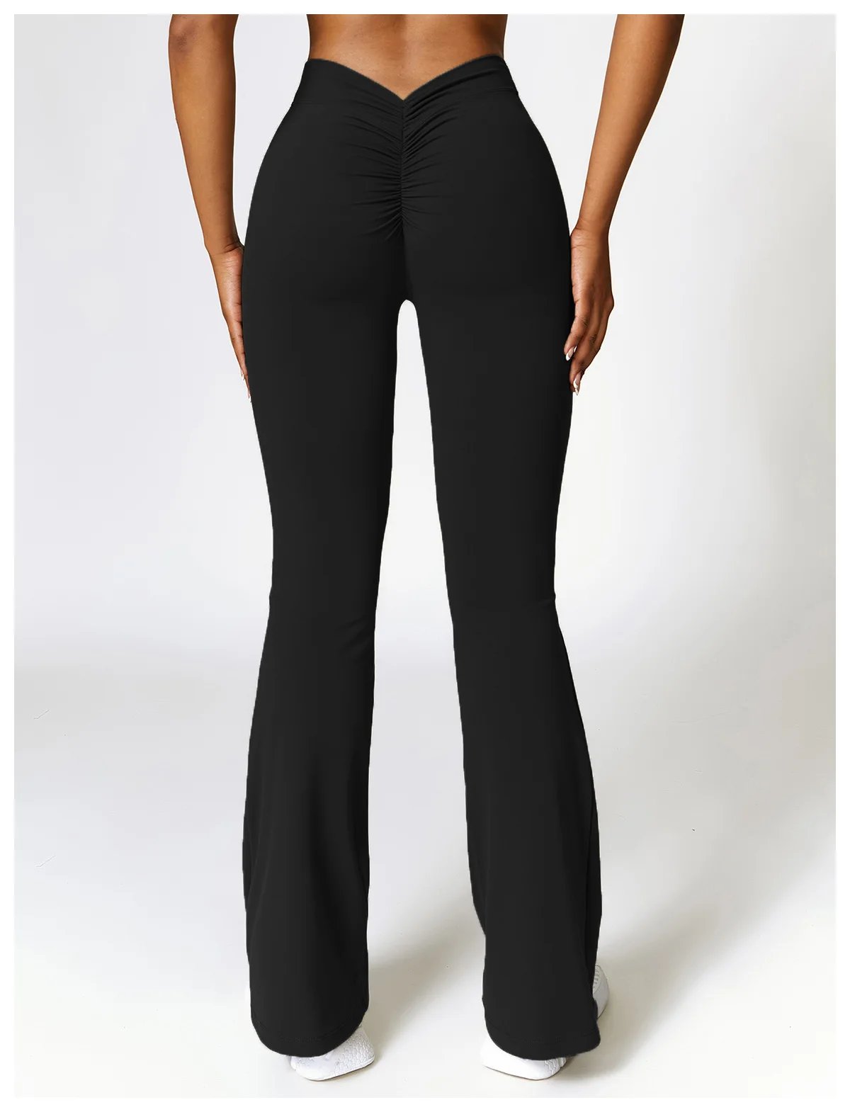 Women Flare Pants Sport Seamless Leggings High Waist Yoga Leggings Gym Workout Fitness Quick Dry Push Up Yoga Pants Female Tight