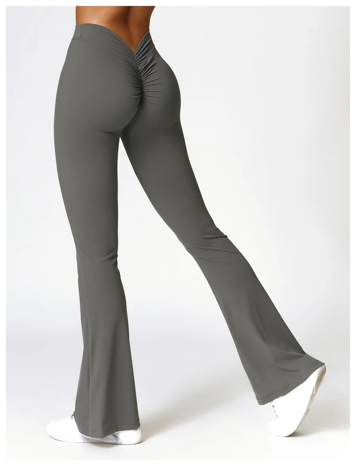 Women Flare Pants Sport Seamless Leggings High Waist Yoga Leggings Gym Workout Fitness Quick Dry Push Up Yoga Pants Female Tight