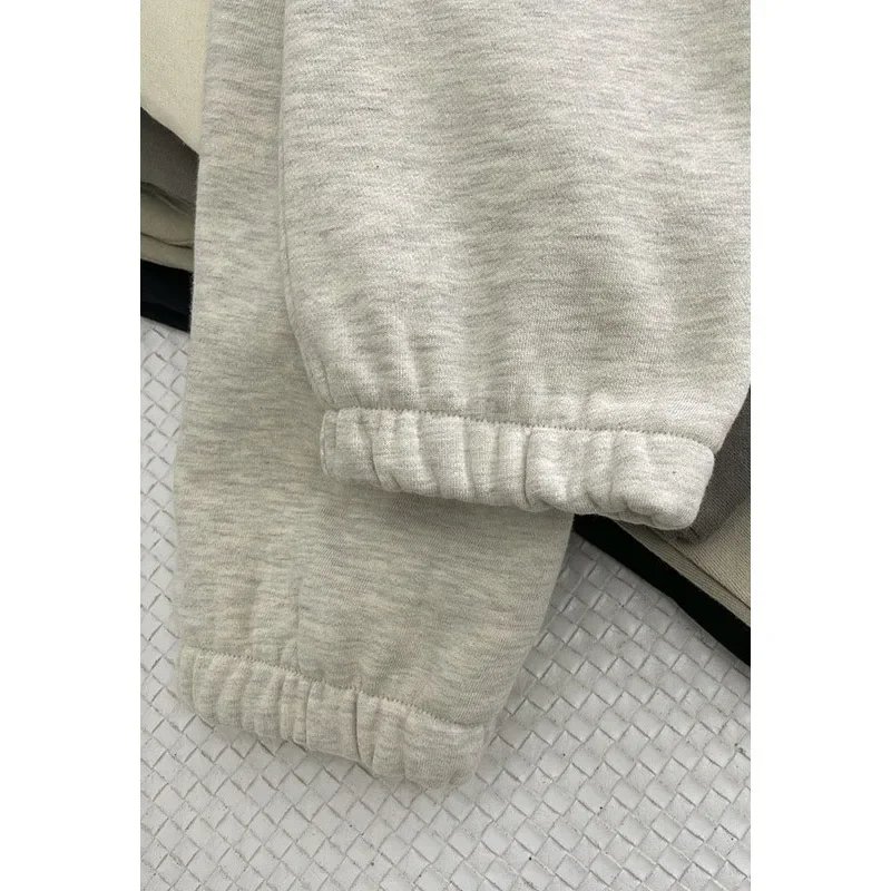 Luxury Design Men's Sweatshirts Chest Silicone Letter Logo Sweaters Fashion Brand High Street Couple Reflective Sleeve Hoodies