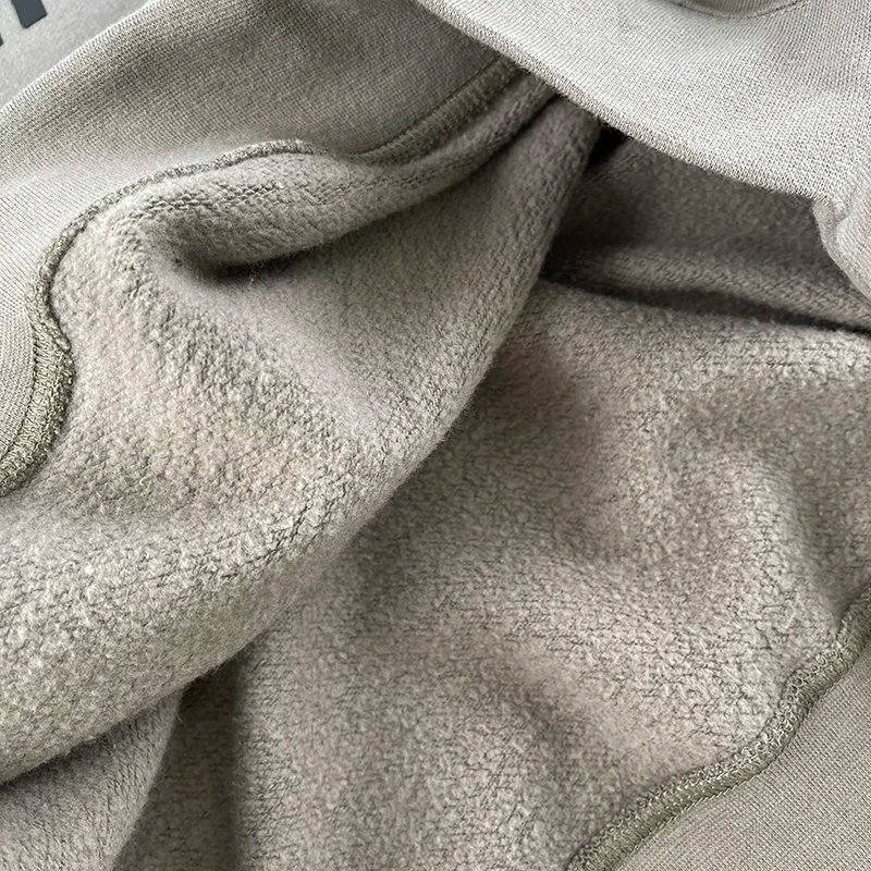 Luxury Design Men's Sweatshirts Chest Silicone Letter Logo Sweaters Fashion Brand High Street Couple Reflective Sleeve Hoodies