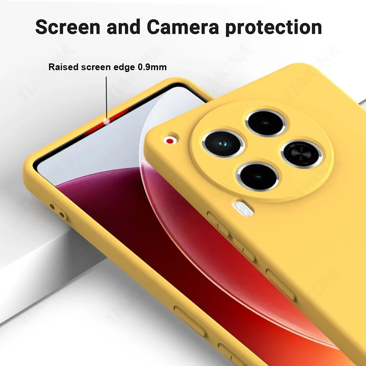 Protective Funda for Tecno Camon 30 4G Case for Tecno Camon 30 5G Soft Liquid Silicone Case Anti-knock Shockproof Cover + Strap Protective Funda for Tecno Camon 30 4G Case for Tecno Camon 30 5G Soft Liquid Silicone Case Anti-knock Shockproof Cover + Strap