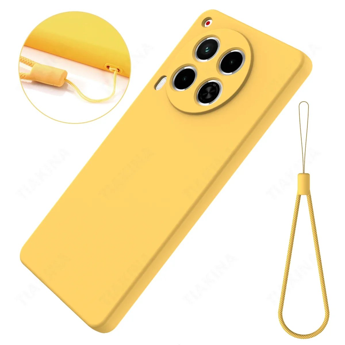 Protective Funda for Tecno Camon 30 4G Case for Tecno Camon 30 5G Soft Liquid Silicone Case Anti-knock Shockproof Cover + Strap Protective Funda for Tecno Camon 30 4G Case for Tecno Camon 30 5G Soft Liquid Silicone Case Anti-knock Shockproof Cover + Strap