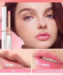 Alternative view of O.TWO.O Lip Balm Colors Ever-changing Lips Plumper Oil Moisturizing Long Lasting With Natural Beeswax Lip Gloss Makeup Lip Care