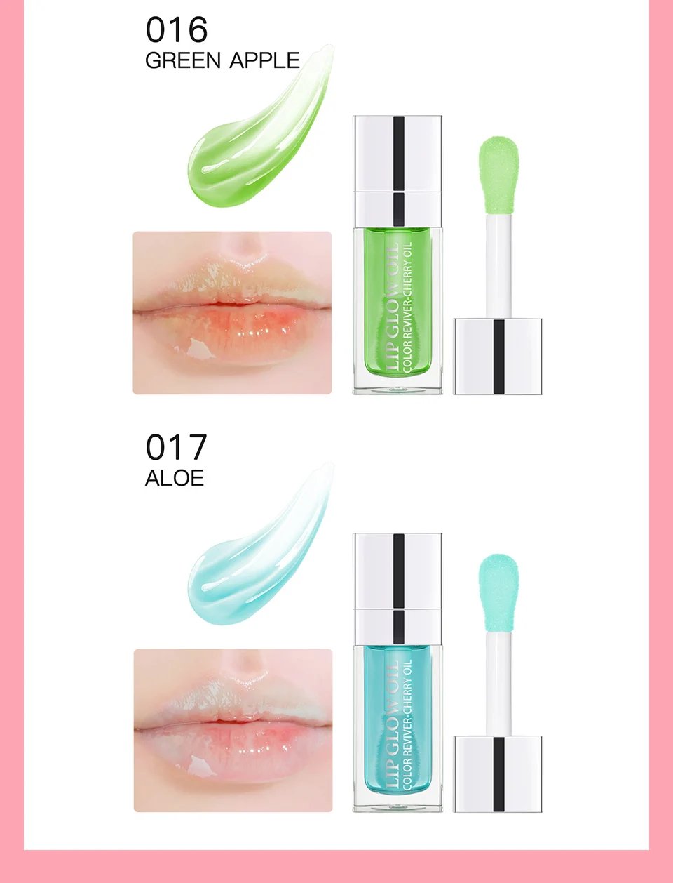 6ml Crystal Jelly Moisturizing Lip Oil Plumping Safety Lip Gloss Makeup Sexy Plump Hydrating Lip Glow Oil Tinted Lip Plumper