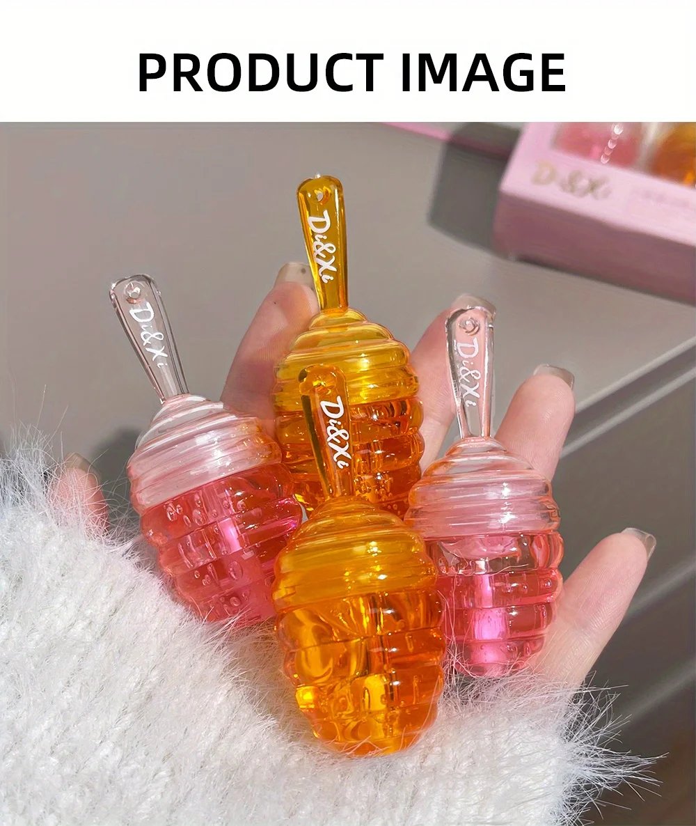 Small Honeypot Lip Oil Moisturizing and Fading Lip Pattern Water Lip Balm Dudu Lips Small Honeypot Lip Oil Moisturizing and Fading Lip Pattern Water Lip Balm Dudu Lips