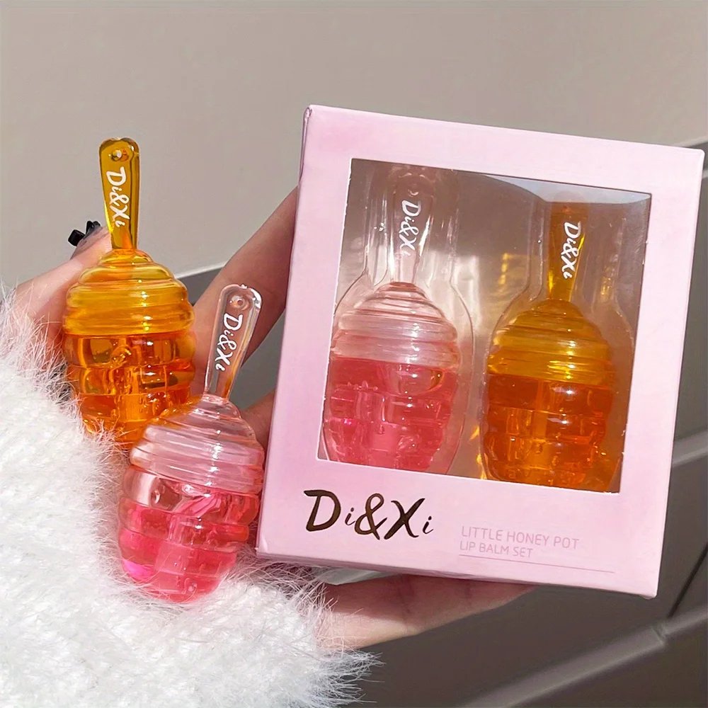 Small Honeypot Lip Oil Moisturizing and Fading Lip Pattern Water Lip Balm Dudu Lips Small Honeypot Lip Oil Moisturizing and Fading Lip Pattern Water Lip Balm Dudu Lips