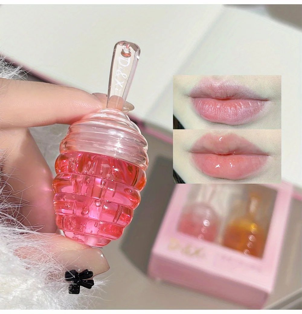 Small Honeypot Lip Oil Moisturizing and Fading Lip Pattern Water Lip Balm Dudu Lips Small Honeypot Lip Oil Moisturizing and Fading Lip Pattern Water Lip Balm Dudu Lips