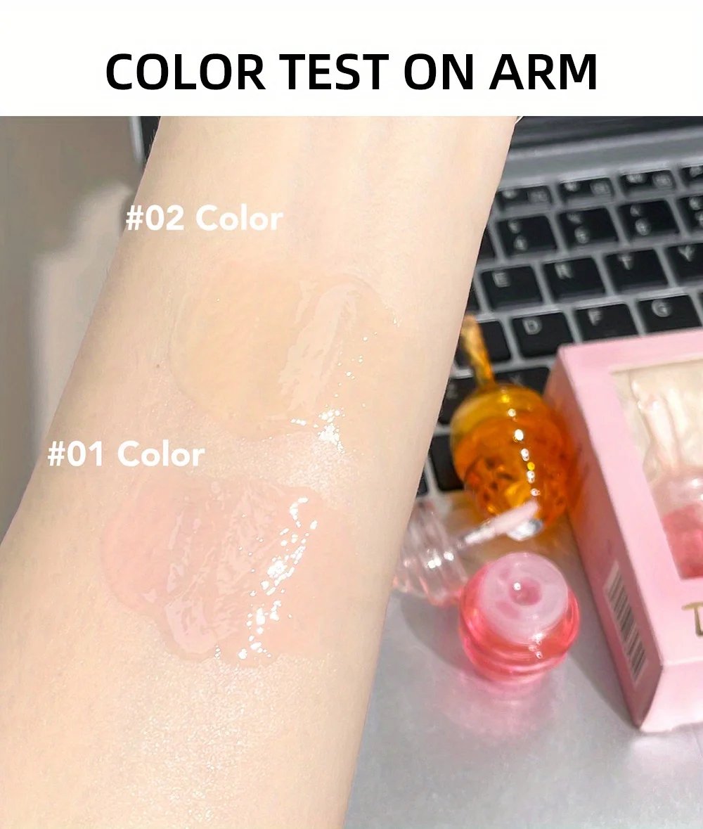 Small Honeypot Lip Oil Moisturizing and Fading Lip Pattern Water Lip Balm Dudu Lips Small Honeypot Lip Oil Moisturizing and Fading Lip Pattern Water Lip Balm Dudu Lips