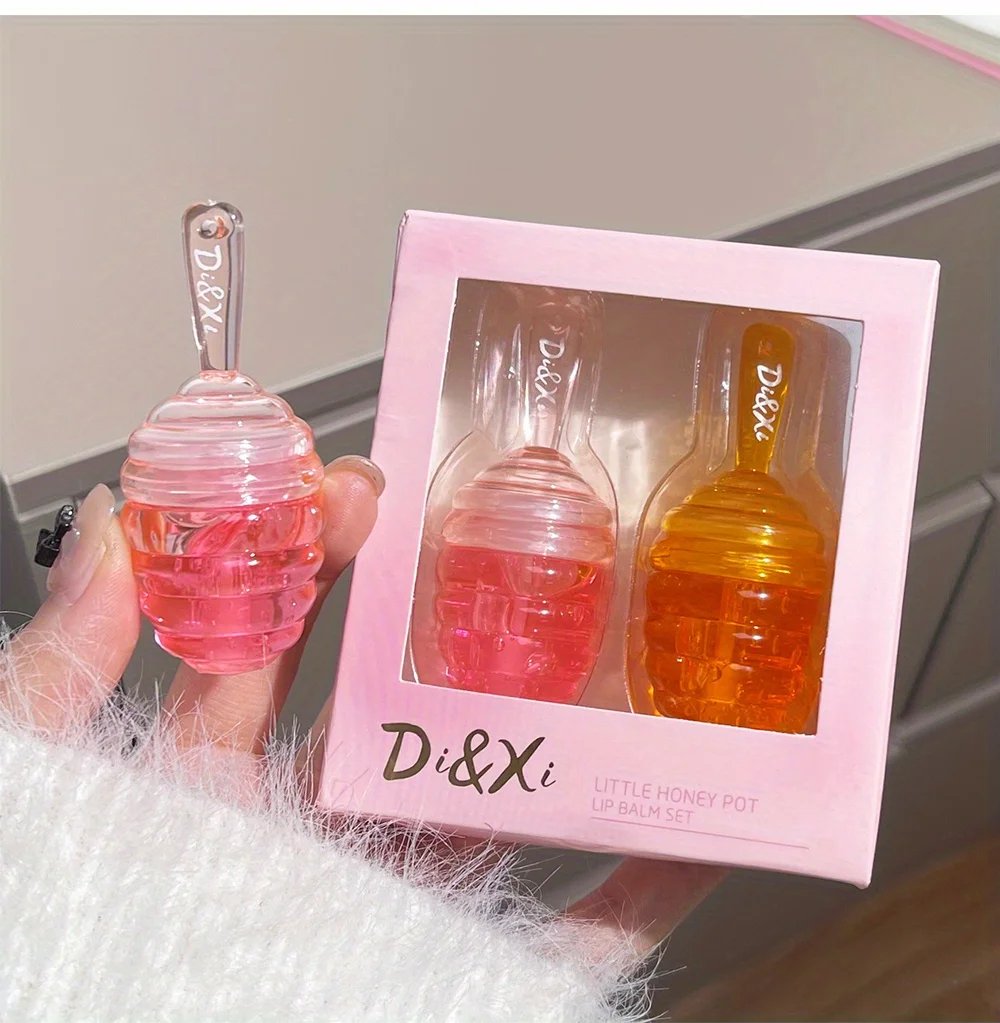 Small Honeypot Lip Oil Moisturizing and Fading Lip Pattern Water Lip Balm Dudu Lips Small Honeypot Lip Oil Moisturizing and Fading Lip Pattern Water Lip Balm Dudu Lips