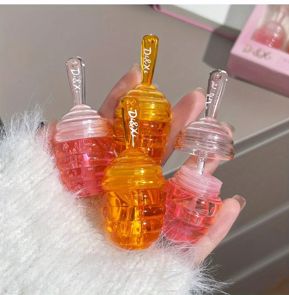 Small Honeypot Lip Oil Moisturizing and Fading Lip Pattern Water Lip Balm Dudu Lips Small Honeypot Lip Oil Moisturizing and Fading Lip Pattern Water Lip Balm Dudu Lips