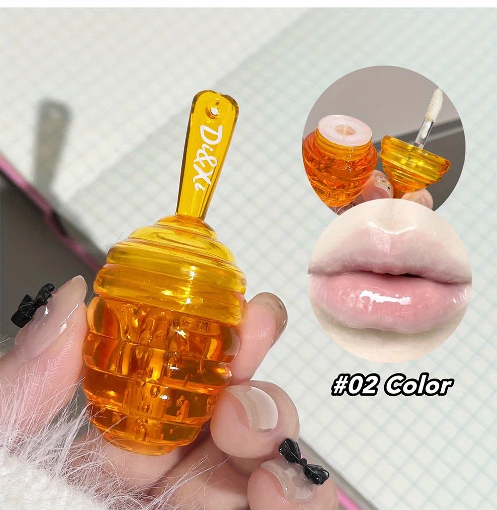 Small Honeypot Lip Oil Moisturizing and Fading Lip Pattern Water Lip Balm Dudu Lips Small Honeypot Lip Oil Moisturizing and Fading Lip Pattern Water Lip Balm Dudu Lips