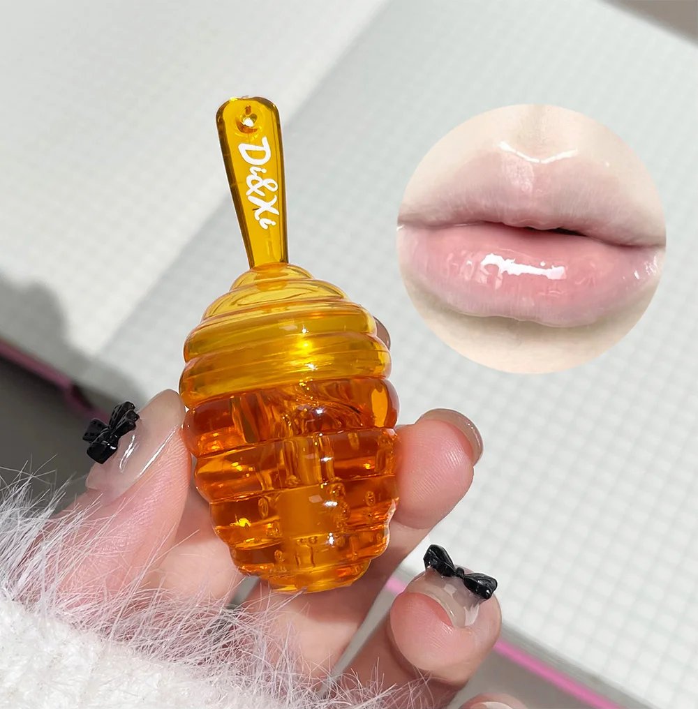 Small Honeypot Lip Oil Moisturizing and Fading Lip Pattern Water Lip Balm Dudu Lips Small Honeypot Lip Oil Moisturizing and Fading Lip Pattern Water Lip Balm Dudu Lips