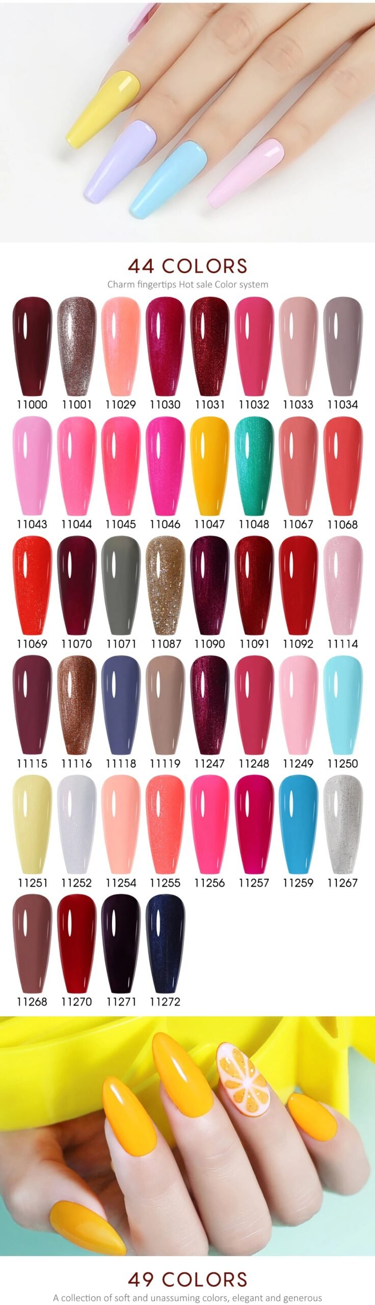 NAILCO 15ml Gel Nail Polish Semi-permanent Hybrid Varnish Black Red Color Gel Polish Nail Art UV Nail Supplies For Professionals NAILCO 15ml Gel Nail Polish Semi-permanent Hybrid Varnish Black Red Color Gel Polish Nail Art UV Nail Supplies For Professionals