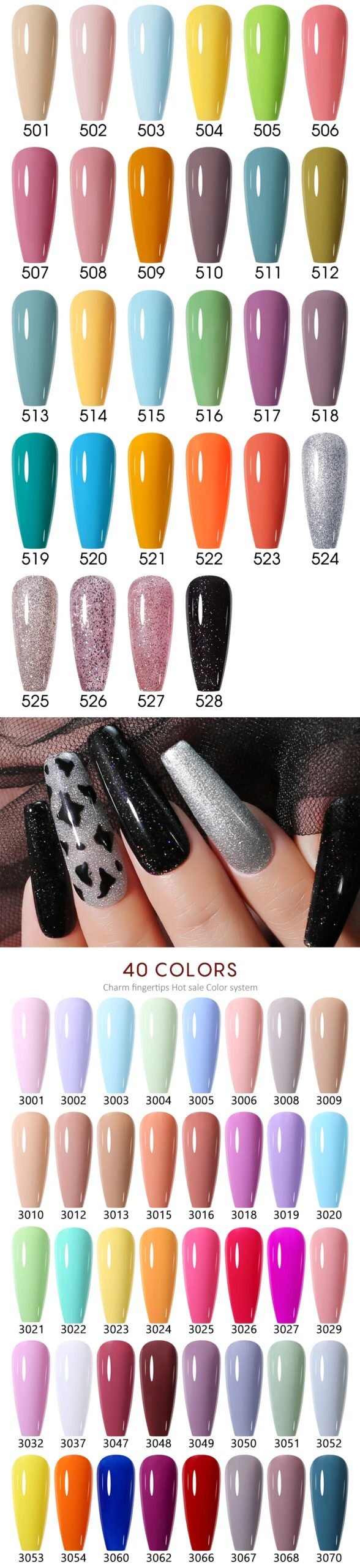 NAILCO 15ml Gel Nail Polish Semi-permanent Hybrid Varnish Black Red Color Gel Polish Nail Art UV Nail Supplies For Professionals NAILCO 15ml Gel Nail Polish Semi-permanent Hybrid Varnish Black Red Color Gel Polish Nail Art UV Nail Supplies For Professionals
