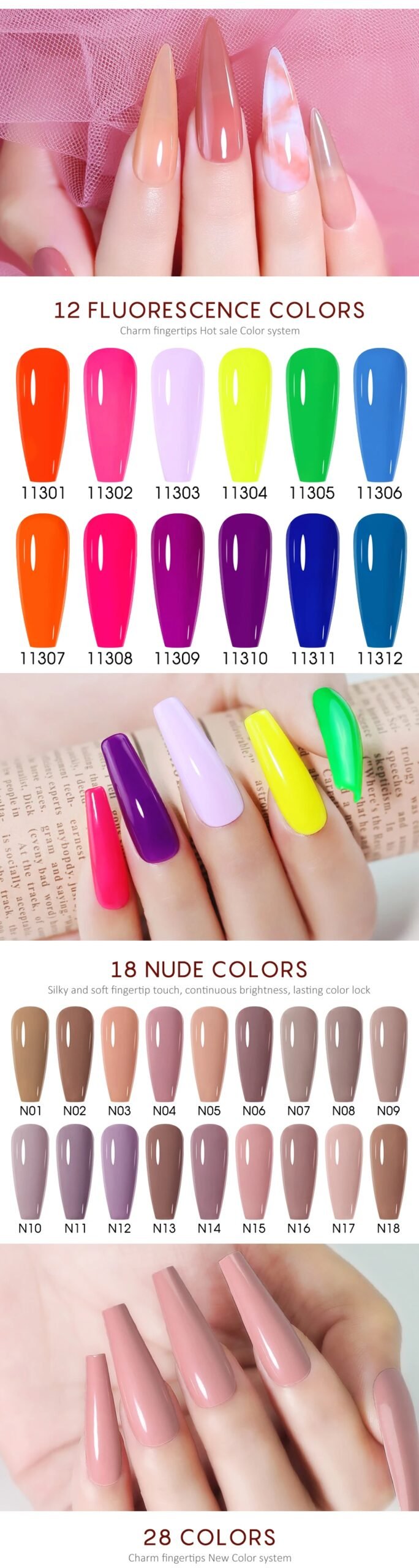 NAILCO 15ml Gel Nail Polish Semi-permanent Hybrid Varnish Black Red Color Gel Polish Nail Art UV Nail Supplies For Professionals NAILCO 15ml Gel Nail Polish Semi-permanent Hybrid Varnish Black Red Color Gel Polish Nail Art UV Nail Supplies For Professionals