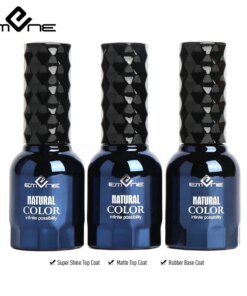 EMENE Super Shine Transparent Rubber Base Coat Matte Gel Top Coat UV Gel Nail Polish Soak Off Gel Lacquer Varnish For Nails Art