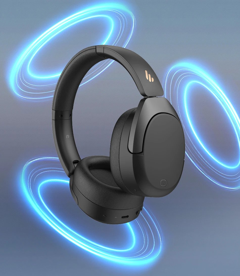 Edifier W830NB Wireless Headphones Bluetooth 5.4 Active Noise Cancelling Hi-Res Over-Ear Headset LDAC Foldable -45dB ANC 94H Edifier W830NB Wireless Headphones Bluetooth 5.4 Active Noise Cancelling Hi-Res Over-Ear Headset LDAC Foldable -45dB ANC 94H