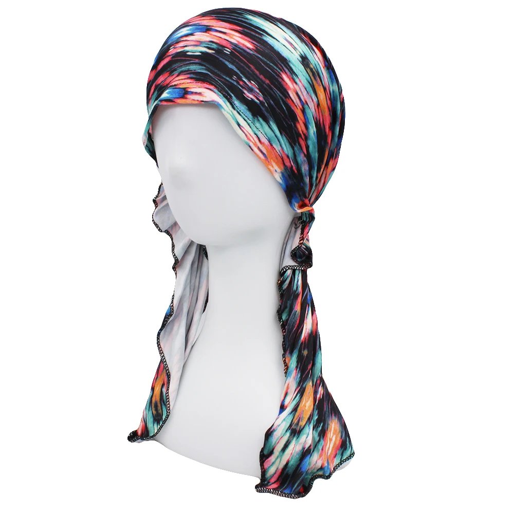 Chemo Skullies Beanie Girl Traditional Design Bandanas Women Turban Head Wrap For Hair Loss Cap Headwear Lady Rural Female HT229 Chemo Skullies Beanie Girl Traditional Design Bandanas Women Turban Head Wrap For Hair Loss Cap Headwear Lady Rural Female HT229