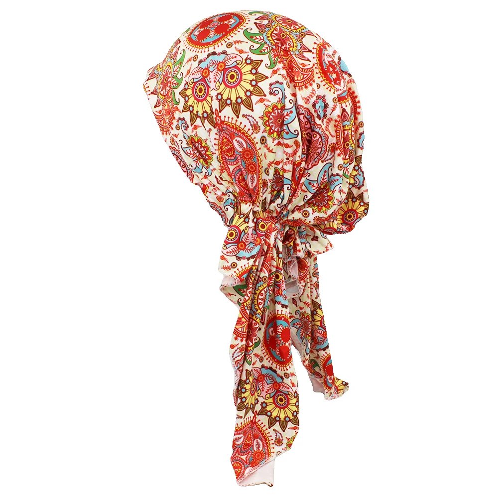 Chemo Skullies Beanie Girl Traditional Design Bandanas Women Turban Head Wrap For Hair Loss Cap Headwear Lady Rural Female HT229 Chemo Skullies Beanie Girl Traditional Design Bandanas Women Turban Head Wrap For Hair Loss Cap Headwear Lady Rural Female HT229