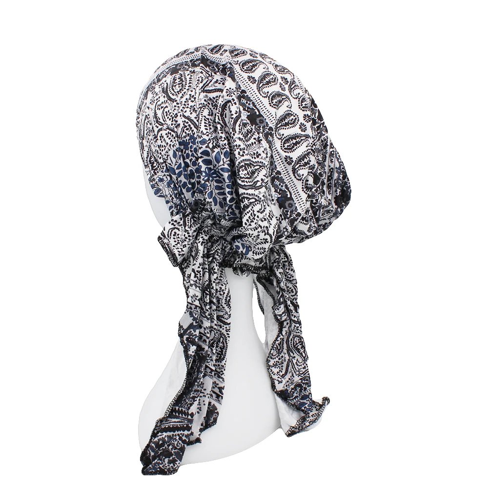 Chemo Skullies Beanie Girl Traditional Design Bandanas Women Turban Head Wrap For Hair Loss Cap Headwear Lady Rural Female HT229 Chemo Skullies Beanie Girl Traditional Design Bandanas Women Turban Head Wrap For Hair Loss Cap Headwear Lady Rural Female HT229
